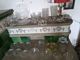 Glas Geschirr Riesensammlung 