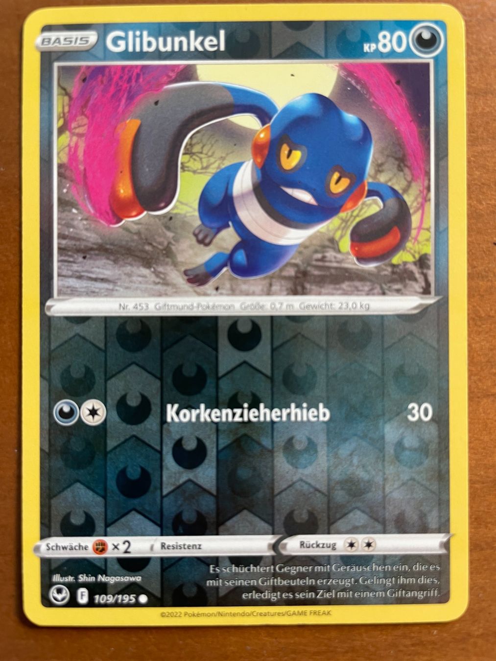 Pokémon Carte collezionabili: Pokemon Glibunkel Reverse (Versand gratis) – Nuovo (secondo la descrizione) da Chur venduto da Angerson
