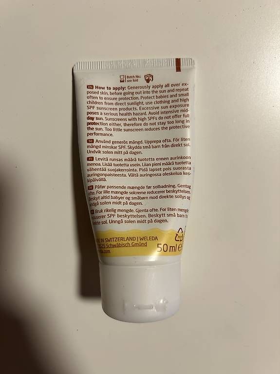 Protection solaire: Weleda Sonnencreme – D'occasion à Schwarzenburg par ok.. 1