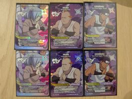 Naruto Collectible Cards Sakon Jirobo Kidomaru Set