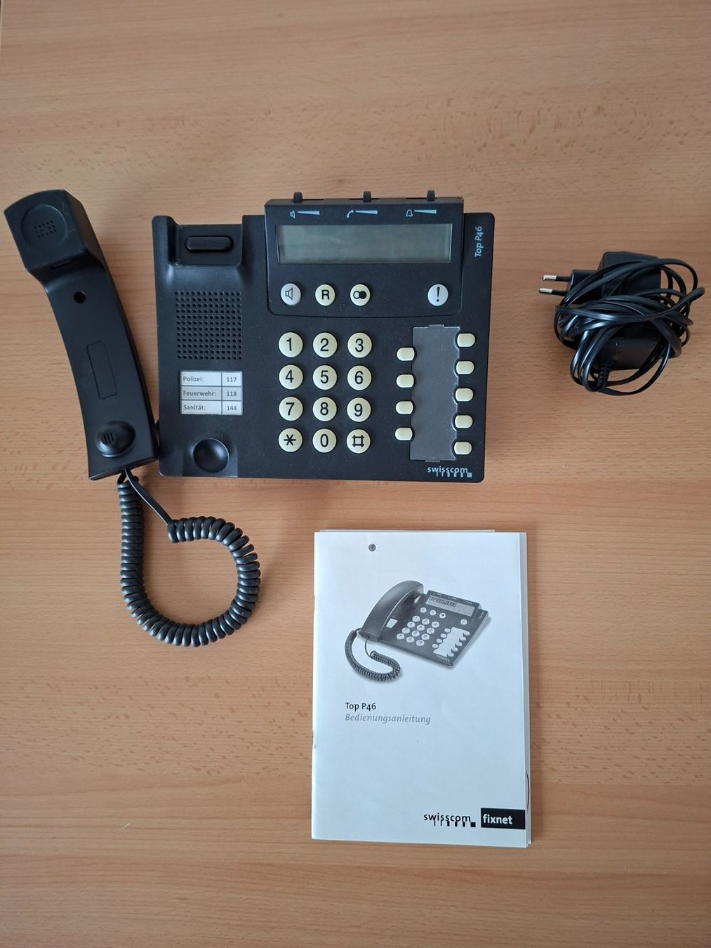 Swisscom Telefoni: Swisscom fixnet Top P46 Festnetz Telefon – Usato da Zürich venduto da Volvolette 1