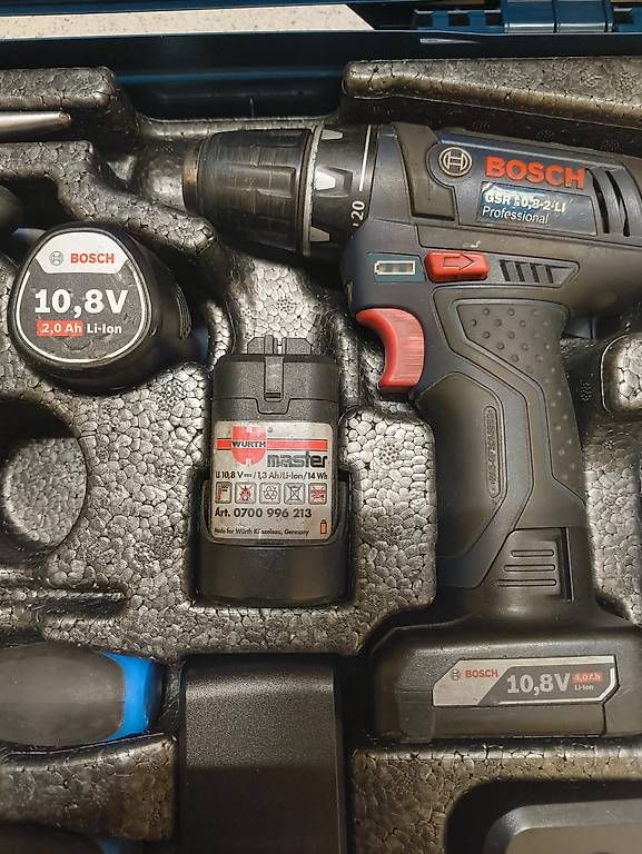 Trapani: Bosch Professionell 10.8V Akkuschrauber – Usato da Wolfhalden venduto da Snaegi 1