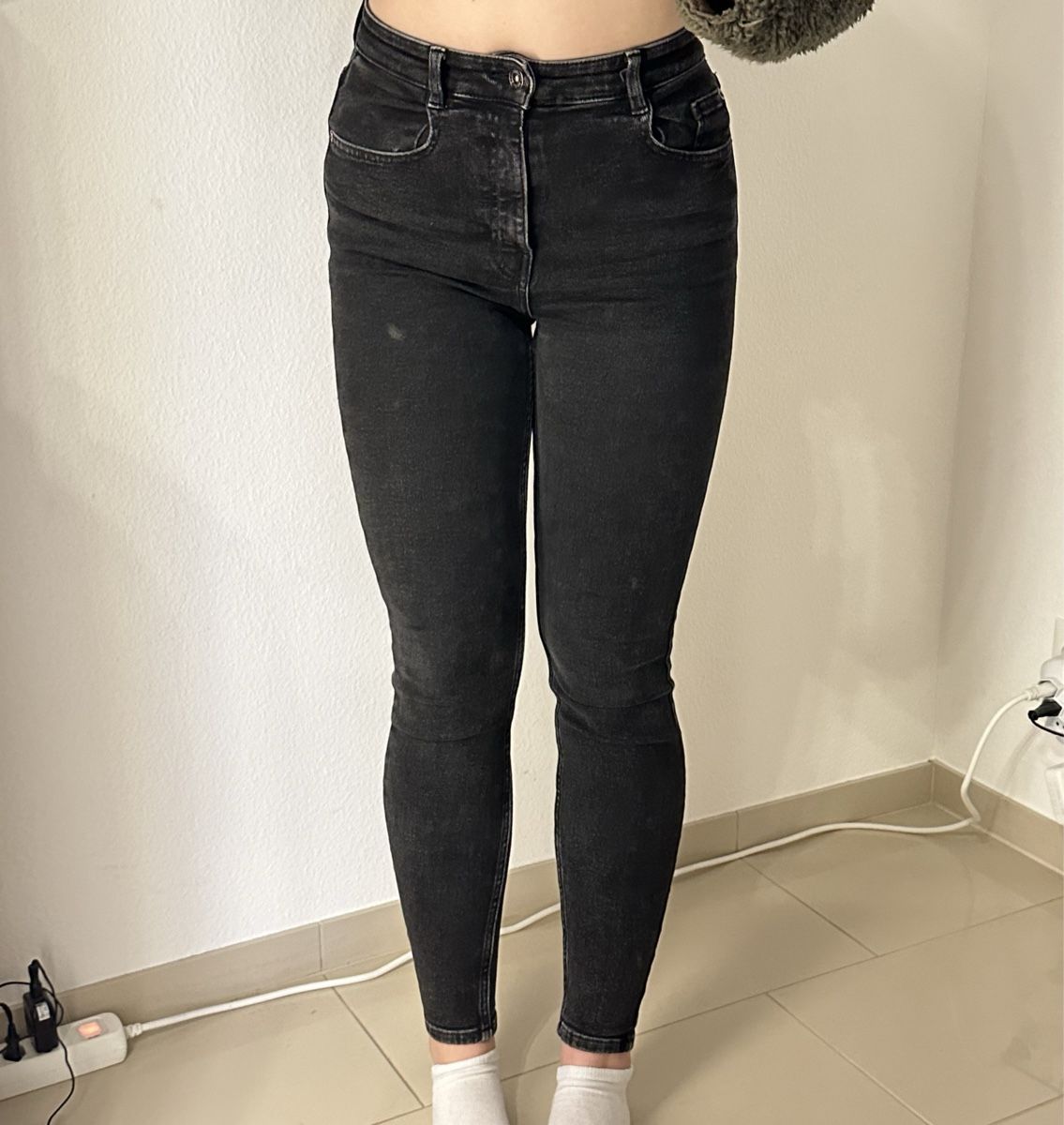 Jeans: Schwarze Skinny Jeans von Pull and Bear – Neu (gemäss Beschreibung) aus Oberwil BL von viviii.mz 1