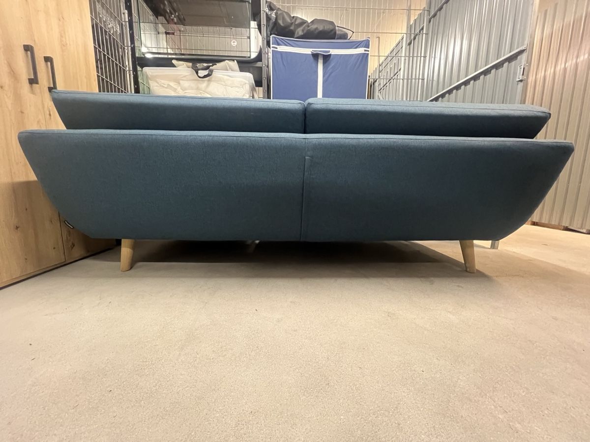 Sofas: Sofa 2-Sitzer blau Stoff top Zustand – D'occasion à Zürich par sael0123 3