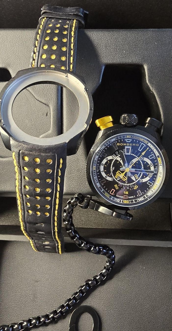 Bomberg Orologi: BOMBERG BOLT 68 CHRONO AVEC CHAINE – Usato da Sonceboz-Sombeval venduto da Simuncons 3