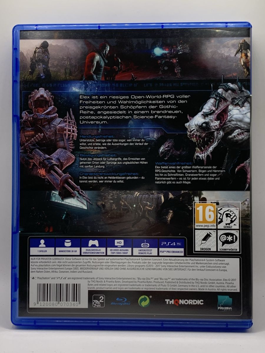 Sony Spiele: Elex - PS4  – Gebraucht aus Ostermundigen von RG-Collector 1