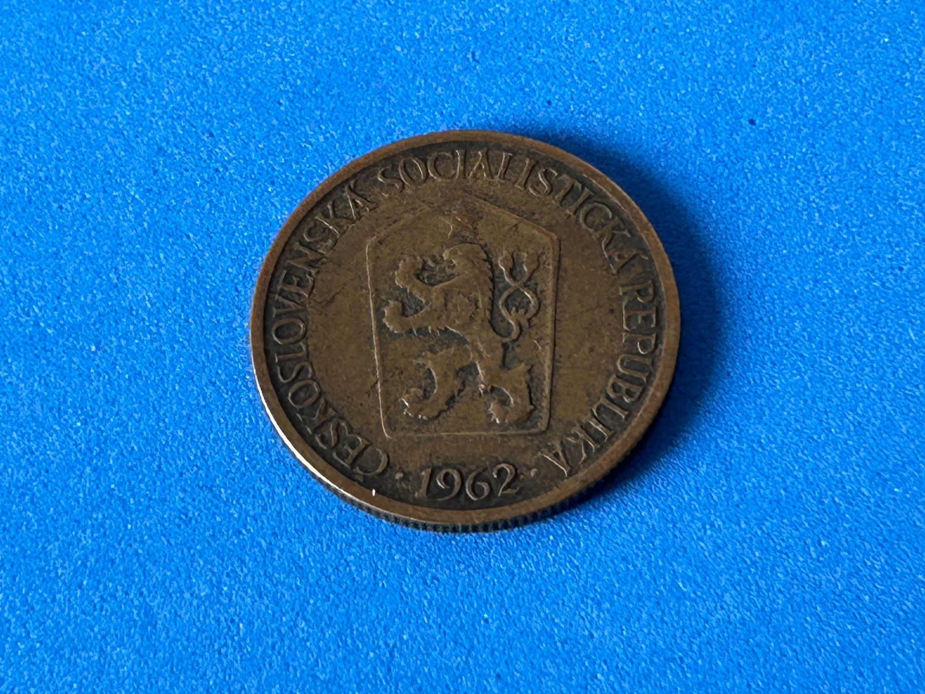 Tutti le monete: Czechoslovakia - 1 Koruna 1962 – Usato da Corcelles NE venduto da AJKader 3