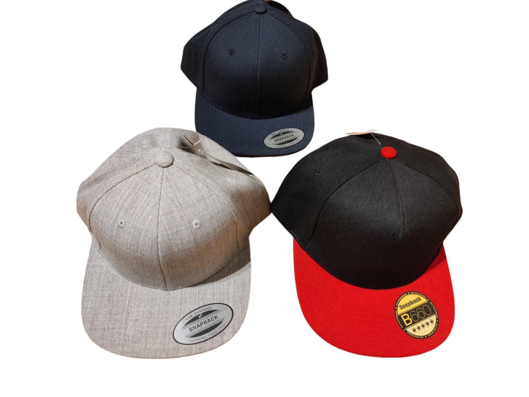 Altro in  Abbigliamento & Accessori: Snapback Basecap Kappe Classic 3 Stück 3 Farben NEU – Nuovo e nell'imballaggio originale da Rorschach venduto da Mr_fairprice