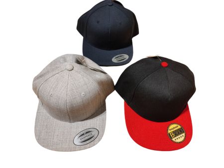 Snapback Basecap Kappe Classic 3 Stück 3 Farben NEU