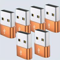 USB-C-Buchse Auf USB-A-Stecker-Adapter, Typ-C-auf-USB-A