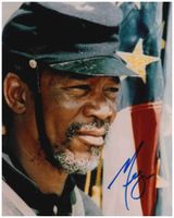 MORGAN FREEMAN - handsigniertes Grossfoto (20x25cm) mit COA