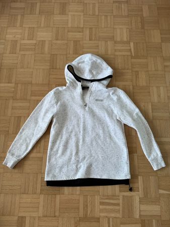 Kapuzenpullover Scotch & Soda grau Melange Grösse S