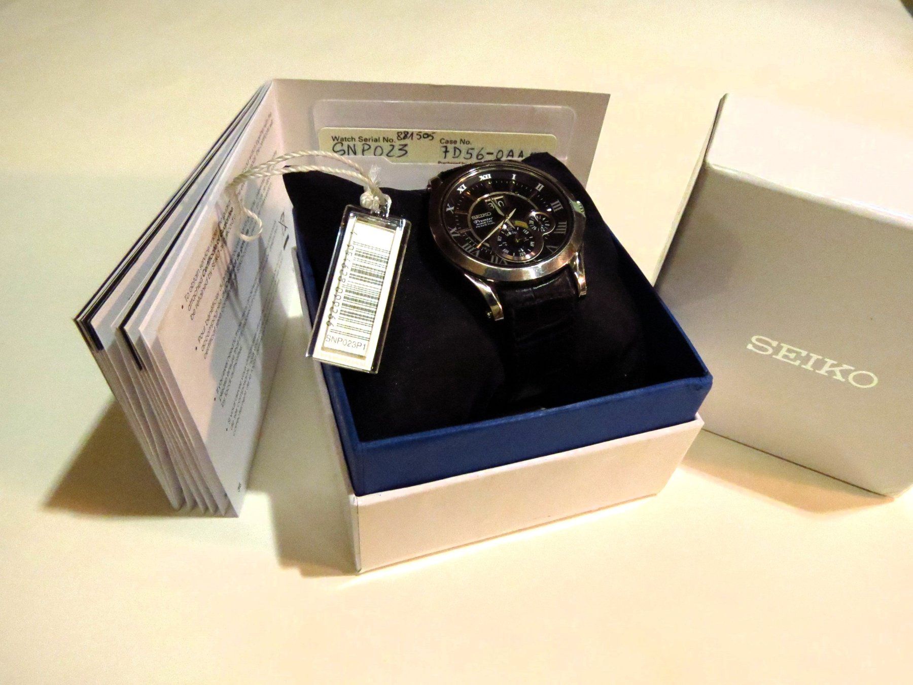Seiko Uhren: Seiko Premier- Kinetic Perpetual - 7D56-0AA0 – Gebraucht aus Walenstadt von apropo 8