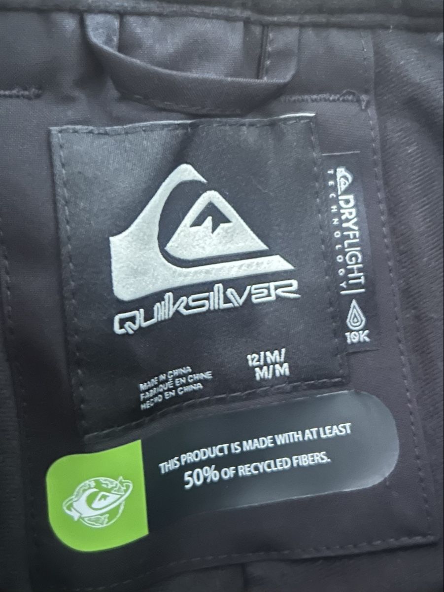 Quiksilver Pantaloni: Quiksilver Skihose, Gr. M, Schwarz – Usato da Allschwil venduto da meeresperle 1