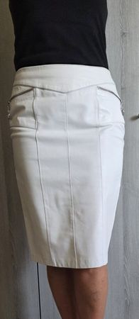 Jupe en cuir Versace Classic, taille S.