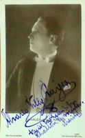 Charles Willy Kayser (1881-1942) Schauspieler - Autogramm