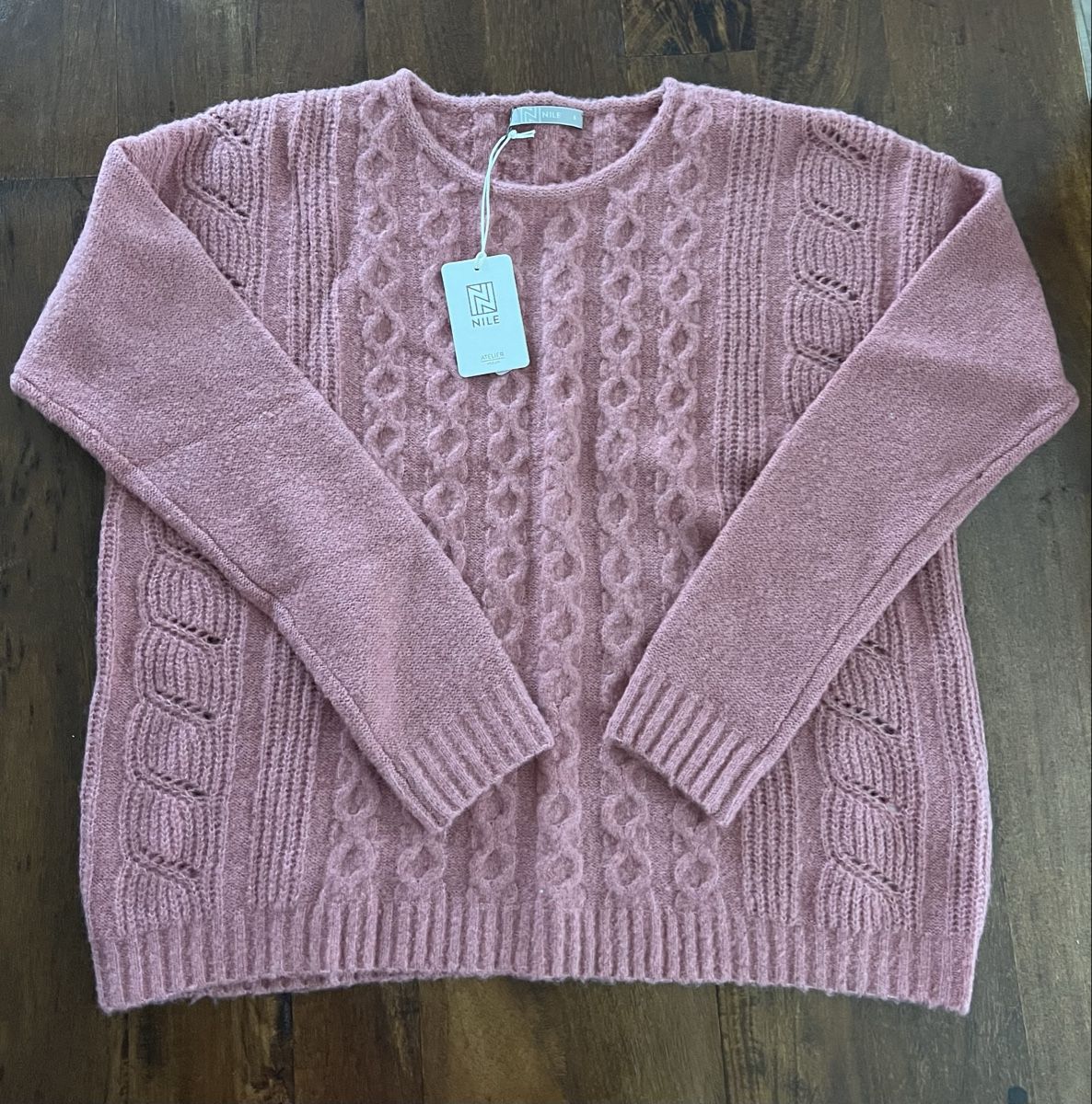 Nile Maglioni & Felpe: Neuer Nile Strickpullover, altrosa, Gr. S – Nuovo e nell'imballaggio originale da Wangen SZ venduto da Yz74 1