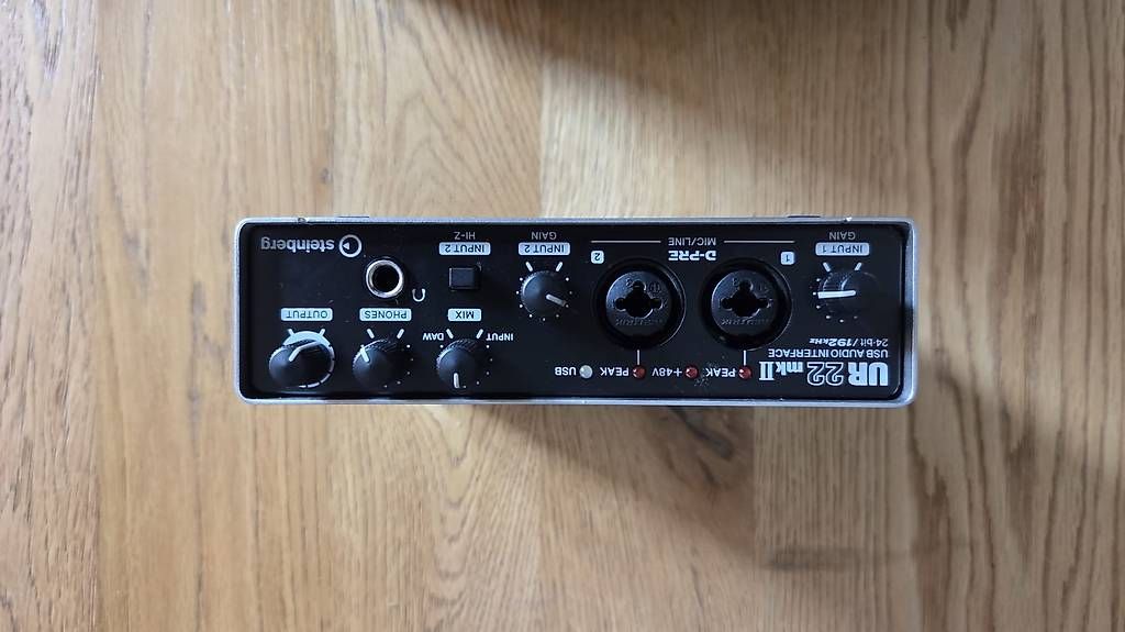 Attrezzatura per studi di registrazione: Steinberg UR22 MKII  USB Audio Interface – Usato da Baltschieder venduto da sal_wc9j