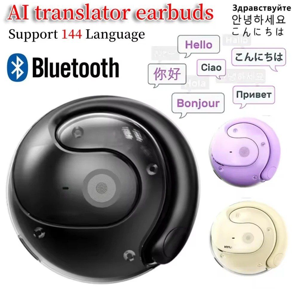 Cuffie: Bluetooth Übersetzer Kopfhörer KI 144 Sprachen weiss – Nuovo e nell'imballaggio originale da St. Margrethen SG venduto da pro_7r6q 5