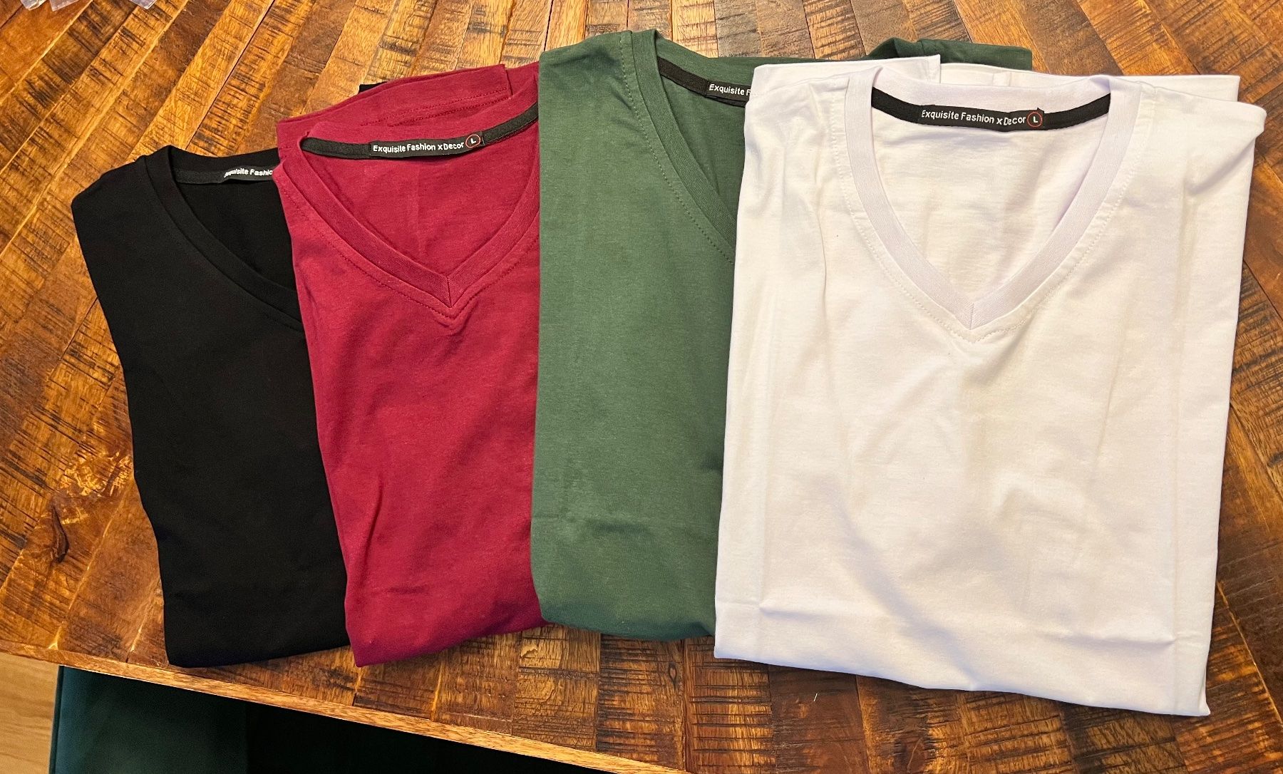 T-Shirts: Baumwolle Basic T-Shirts für Männer schwarz Grösse S – Neu und originalverpackt aus Dübendorf von karim1409 3