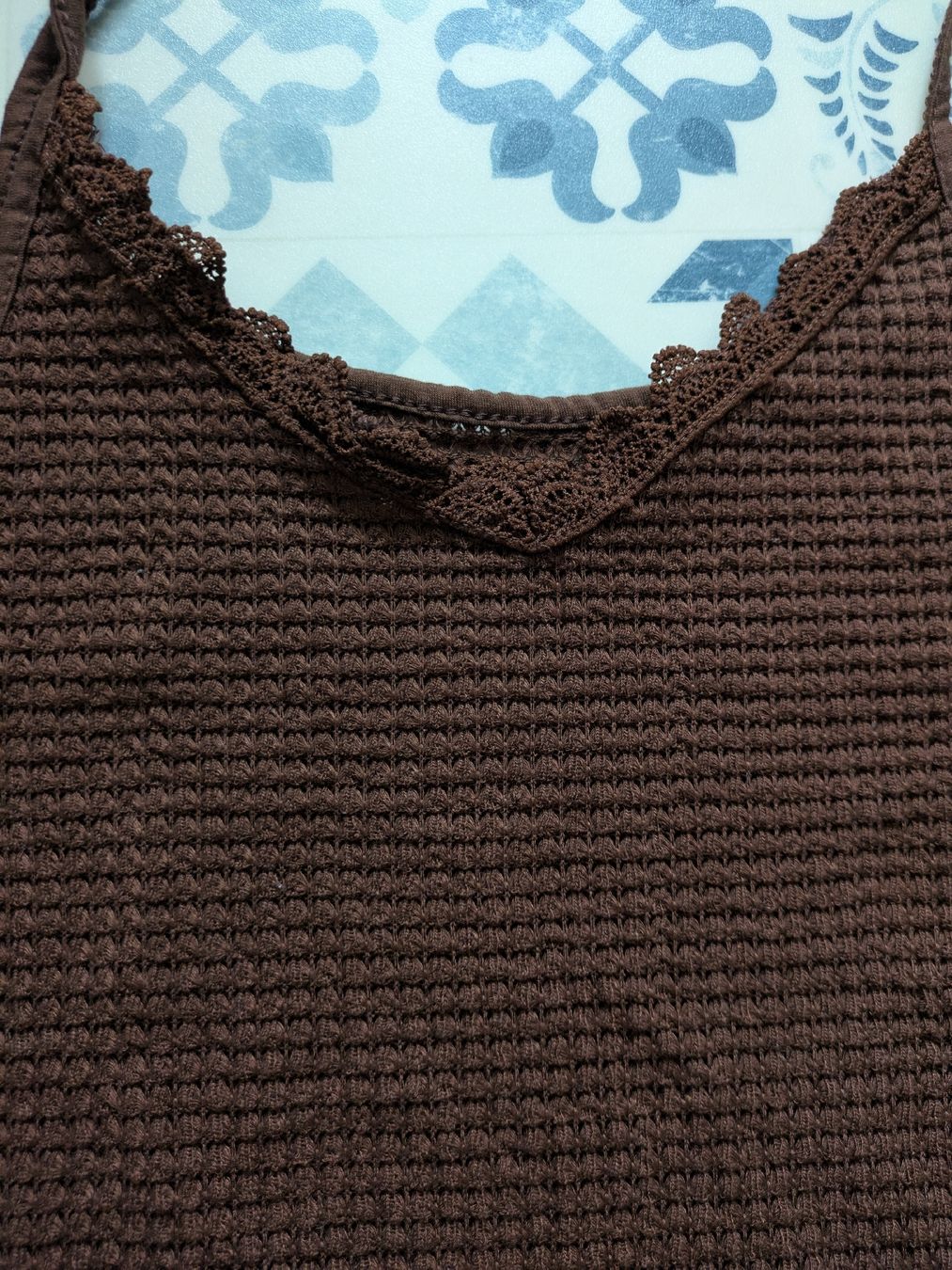 Top: Trägertop in Strickoptik Grösse S – Nuovo (secondo la descrizione) da Schwyz venduto da Magdalena86 4