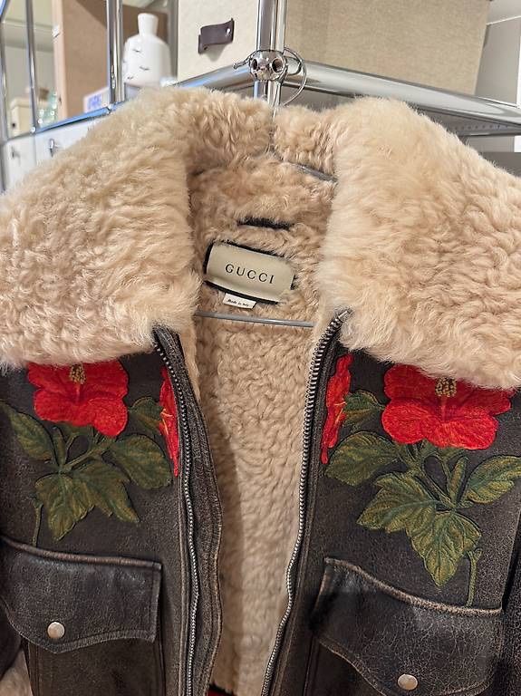 Gucci Giacche: GUCCI LEDER & SHEARLING JACKE – Nuovo (secondo la descrizione) da Schwyz venduto da bofb 5