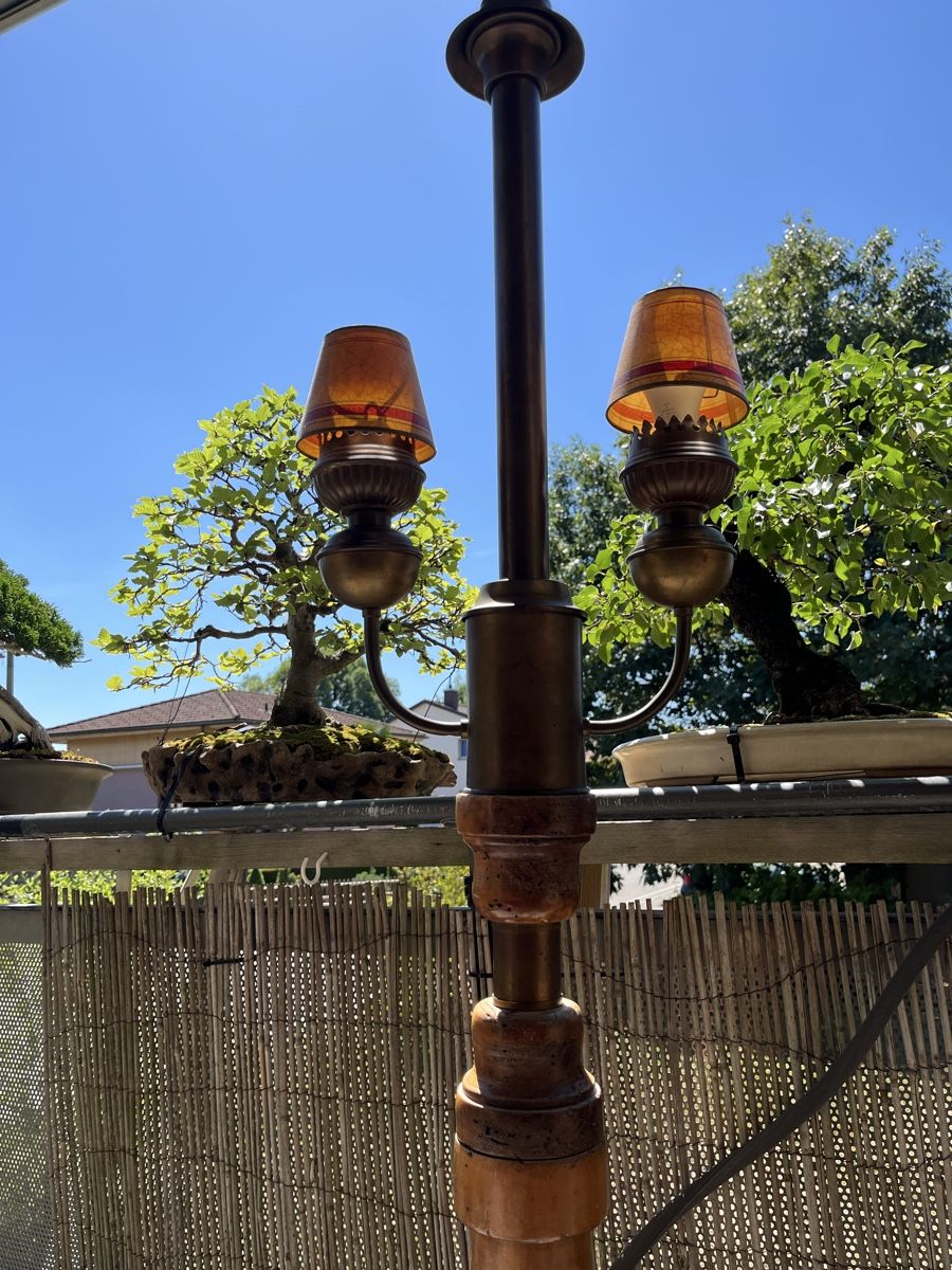 Lampen: antike stehlampe signiert, usa – Gebraucht aus Lengnau BE von Meij 1