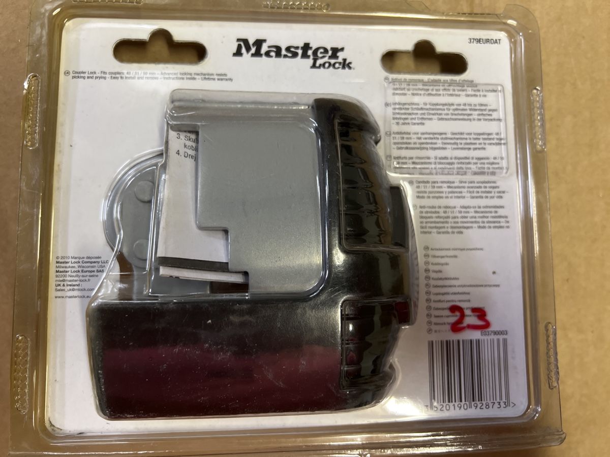 Lucchetti: Master Lock Universal Anhängerschloss, neuwertig! – Nuovo e nell'imballaggio originale da Wettingen venduto da stern910 1
