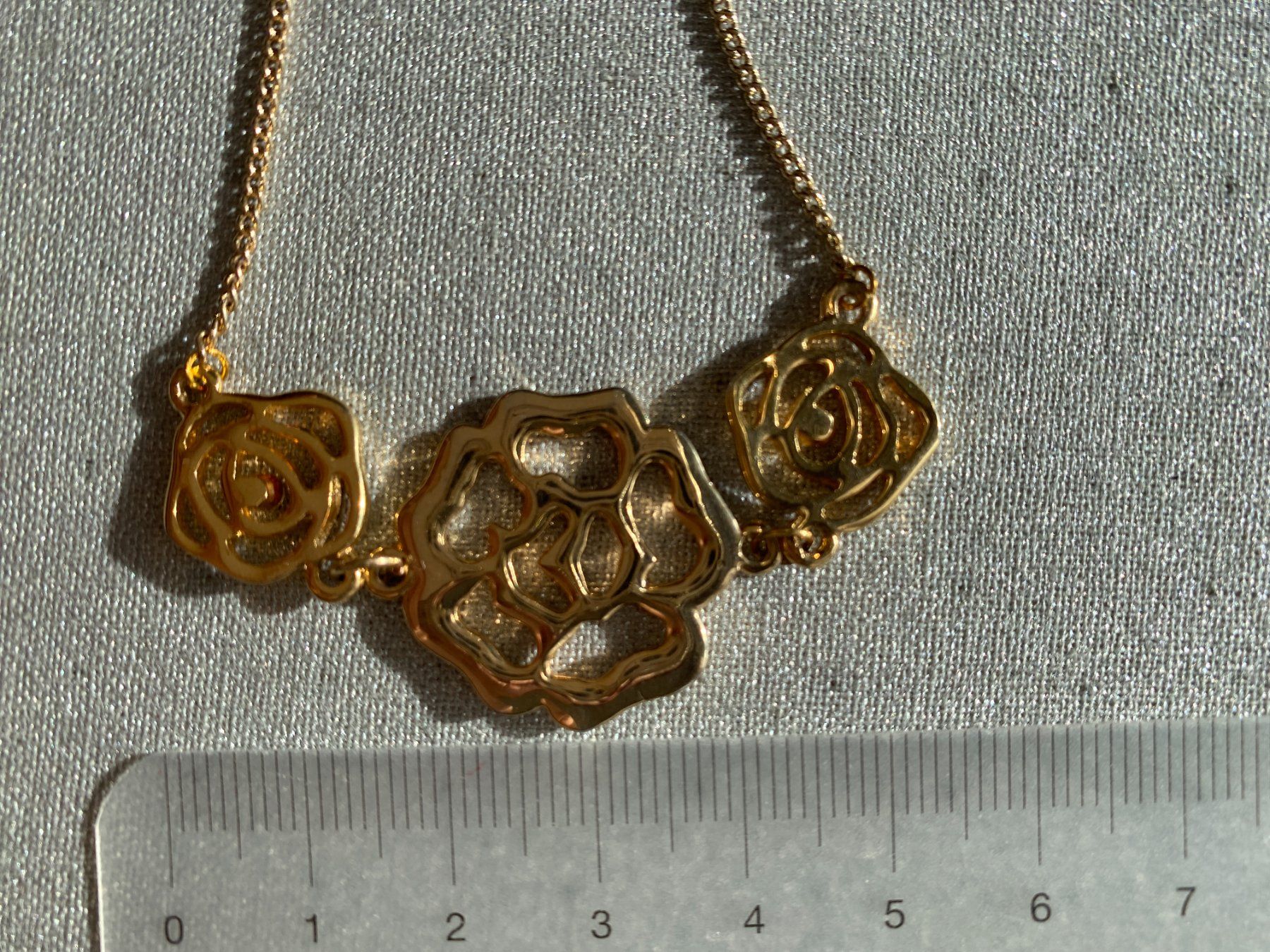 Catenine: Kette mit Rosen ca. 39 + 4 cm – Usato da Thalwil venduto da gb_ea2000 1