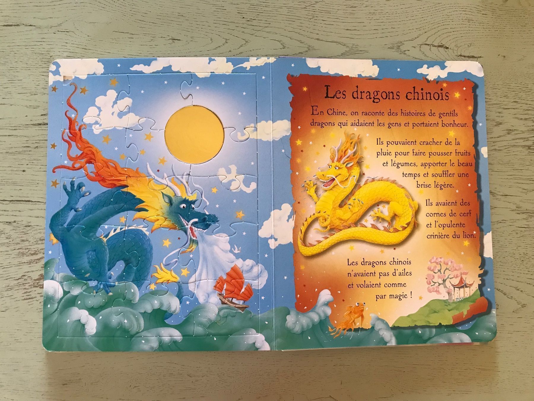 Puzzle: Livre 6 puzzles dragons – Usato da Chêne-Bougeries venduto da Assouille 2