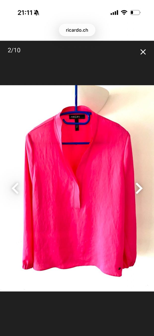 Marc Cain Blusen: Marccain Bluse 38-40 – Gebraucht aus Zürich von iva_7658