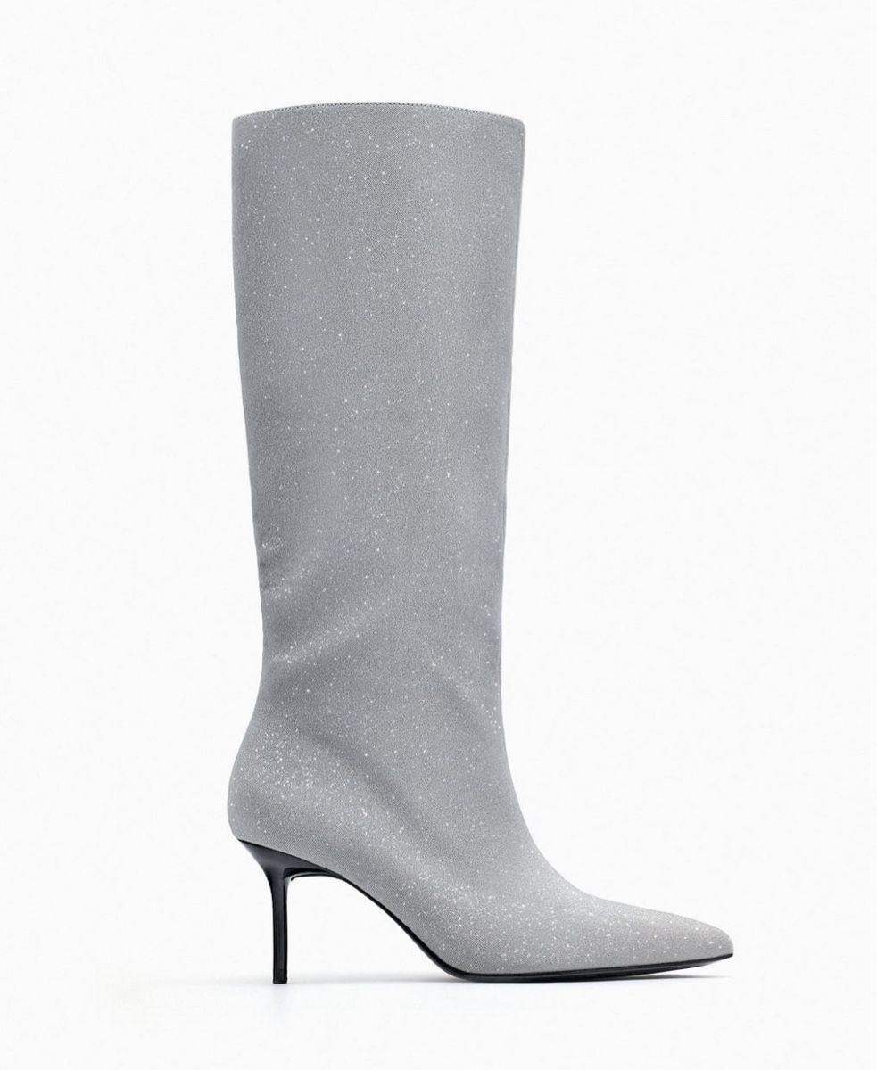 Zara Scarpe da donna: Bottes argentées Zara neuves – Nuovo e nell'imballaggio originale da Lutry venduto da tat_2zxq 2