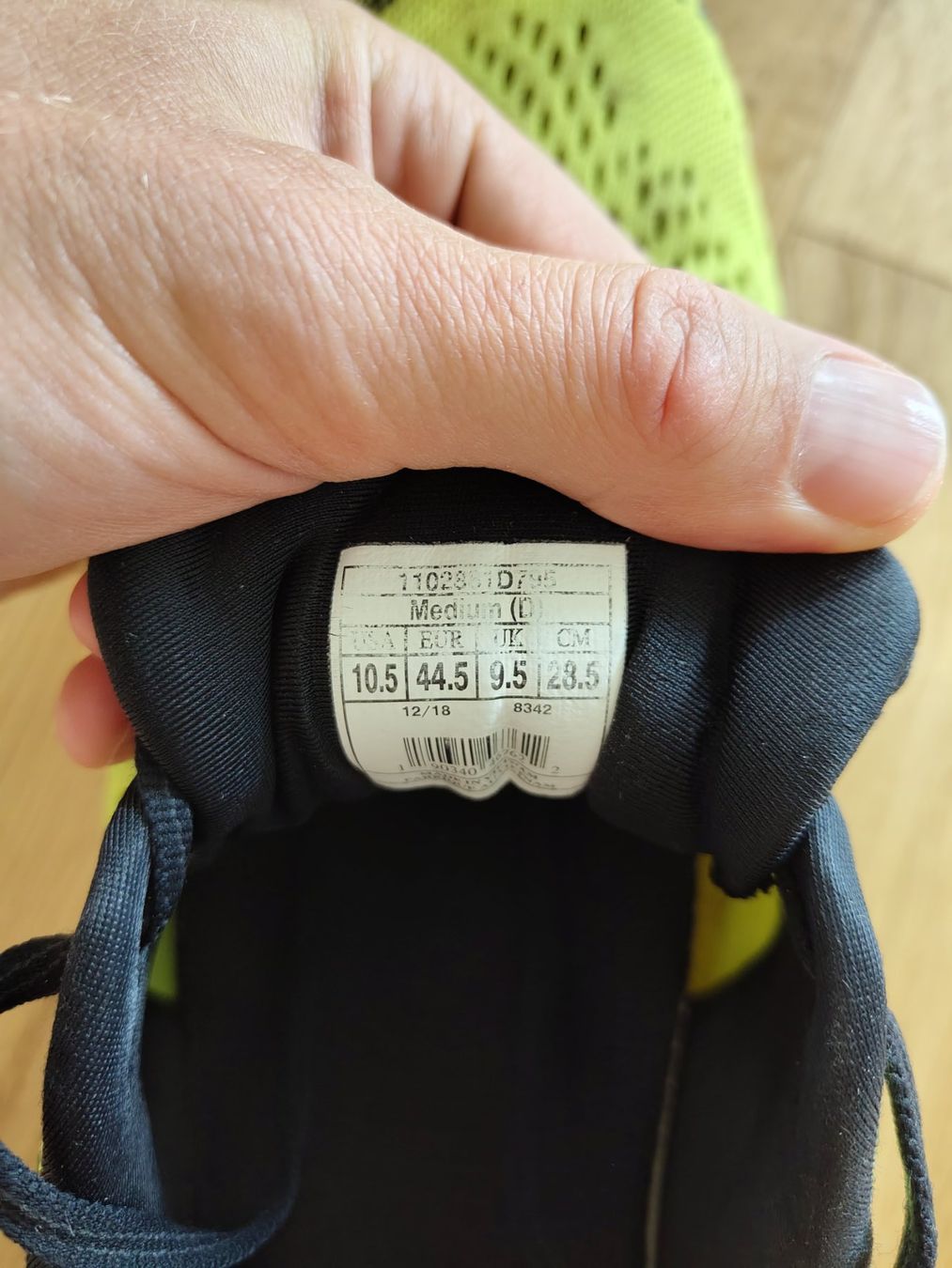 Brooks Herrenschuhe: Brooks Ghost 11 Grösse 44.5 neongelb – Gebraucht aus Interlaken von dmncmg 3