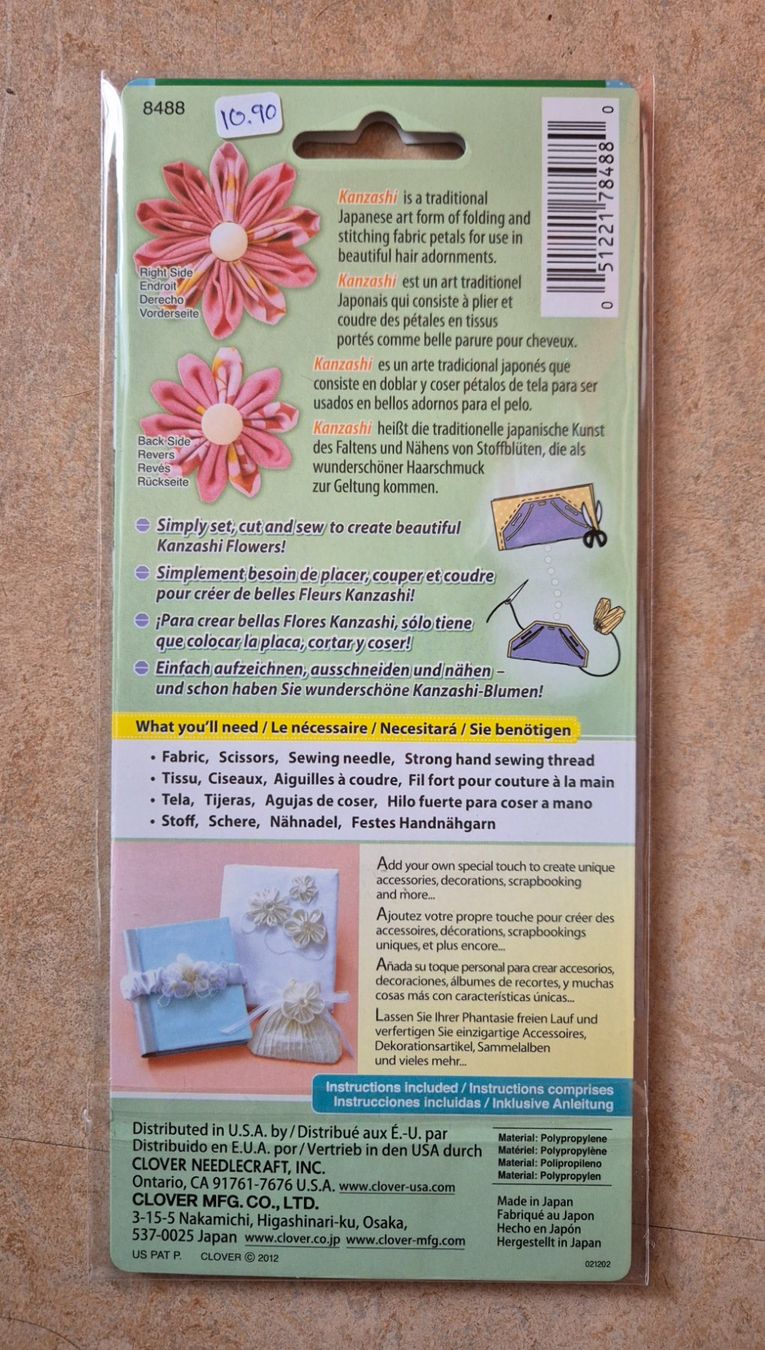 Sciablone: Kanzashi Blumenmacher Clover – Nuovo e nell'imballaggio originale da Emmenbrücke venduto da Levira8 1