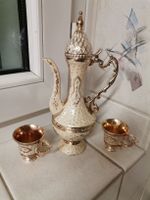 Orientalisches Kaffeeservice, neuwertig, 3-teilig!