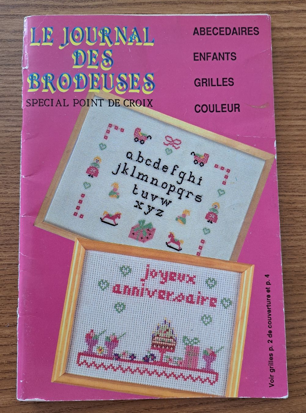 Libri: Le Journal des Brodeuses: Spécial Point de Croix - 80'-90´ – Usato da Hauterive NE venduto da ali_vintage