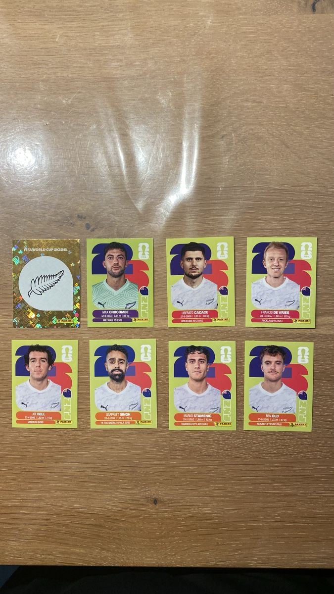 Panini Carte collezionabili: Panini Sticker - NZL - 8 Stickers – Nuovo (secondo la descrizione) da Adliswil venduto da didoli