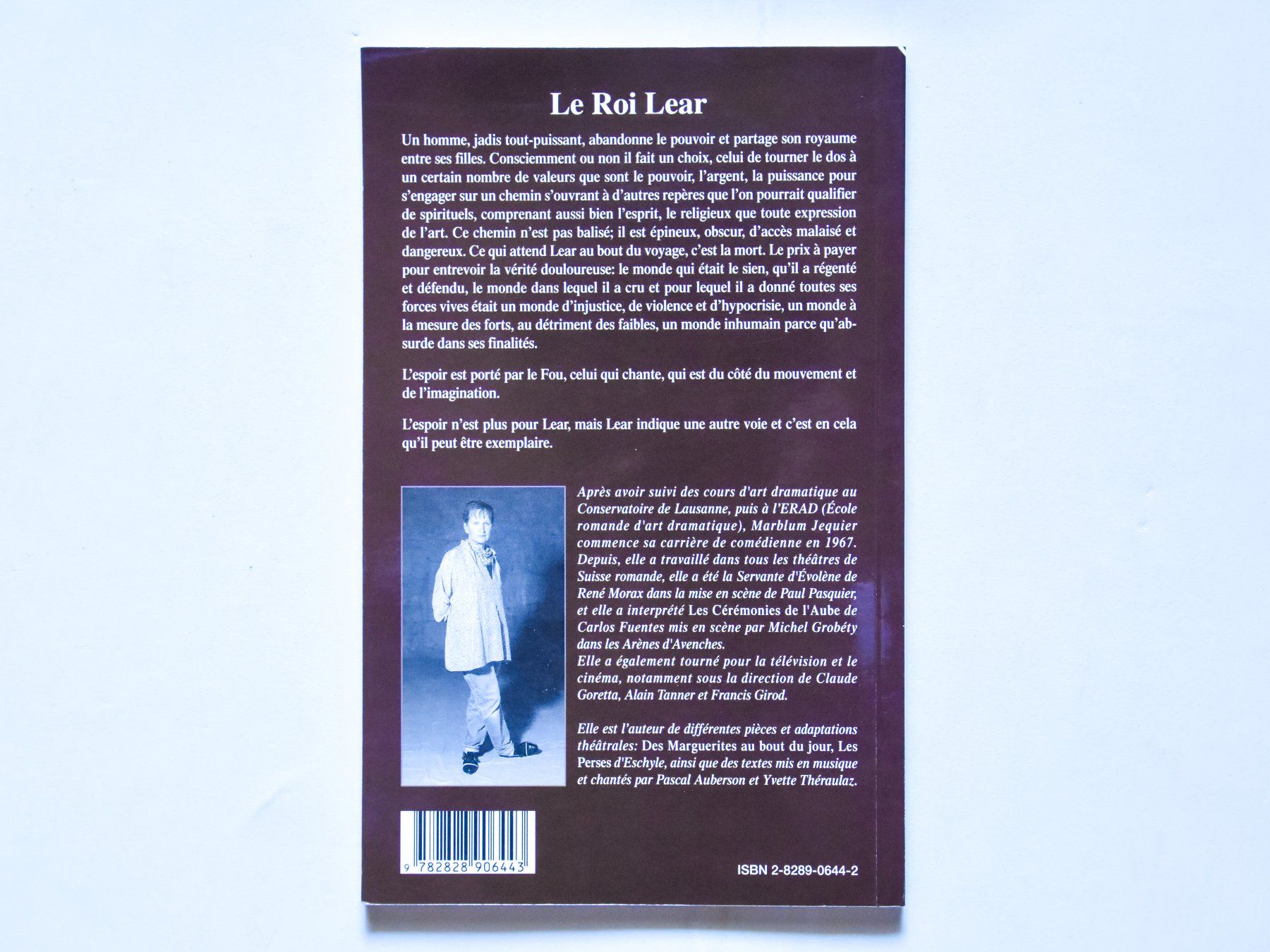 Libri: Shakespeare - Roi Lear (Marblum Jequier) – Usato da Belmont-sur-Yverdon venduto da bichet02 1