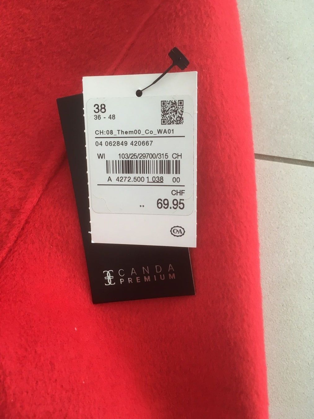 C&A Cappotti: NEU!!!!! Schöner   Damenmantel Gr.38 – Nuovo e nell'imballaggio originale da Herzogenbuchsee venduto da ameise02 7