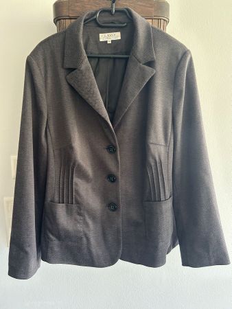 Michele Bayard Dunkelgrauer Blazer/Sakko Gr. 48