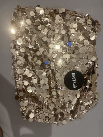 Babyboo Pailletten Rock Gold 