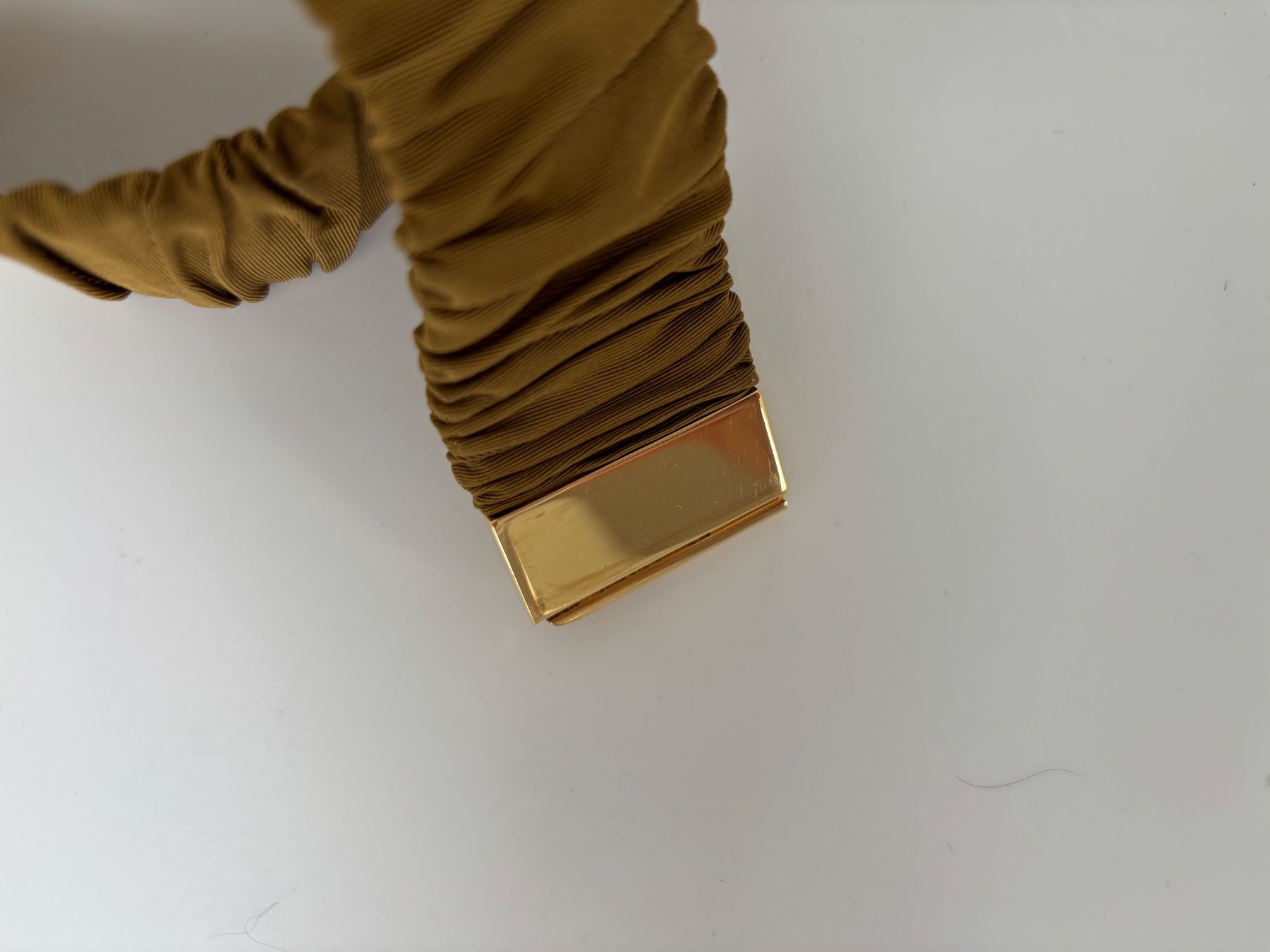 Burberry Cinture: BURBERRY PROSUM elastischer Gürtel olive , Seide Gr. S – Nuovo (secondo la descrizione) da Herrliberg venduto da mayfi 5