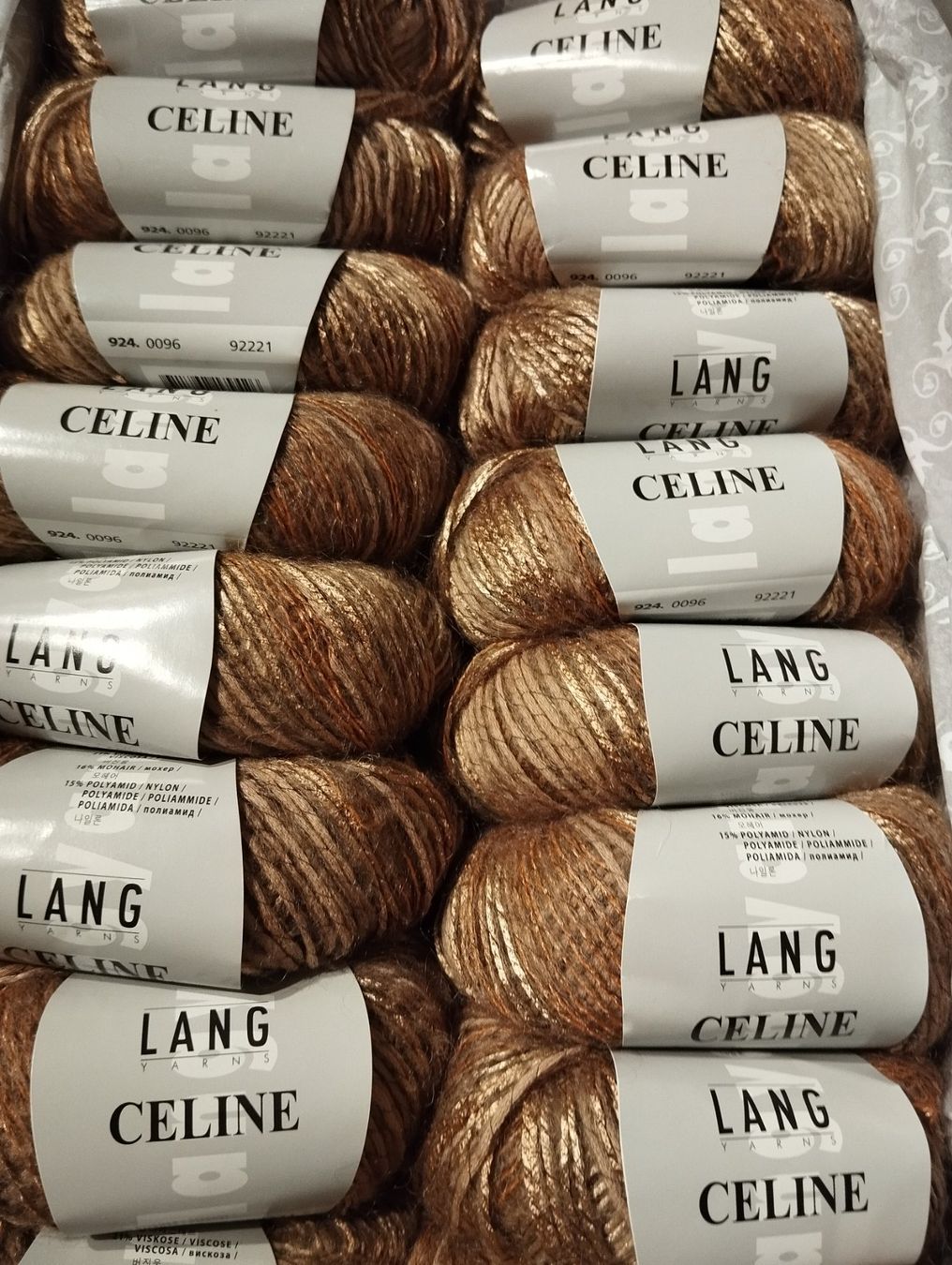 Lana: LANG YARNS CELINE Fb. 096 - 800g – Nuovo e nell'imballaggio originale da Kriens venduto da may_r5jc 1