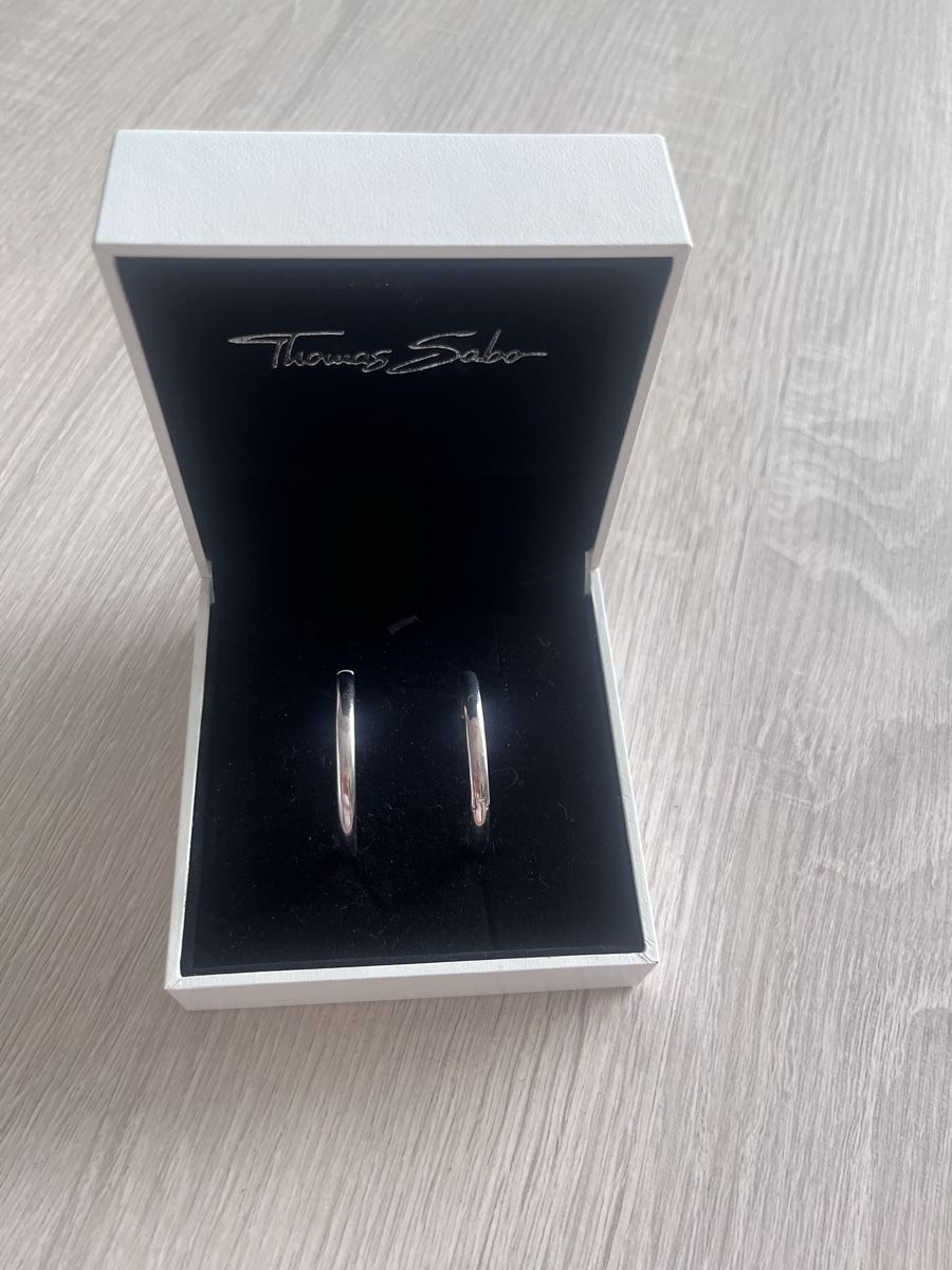 Thomas Sabo Ohrringe & -stecker: Thomas Sabo Creolen Silber gross – Neu (gemäss Beschreibung) aus Zürich von StavesBest 1