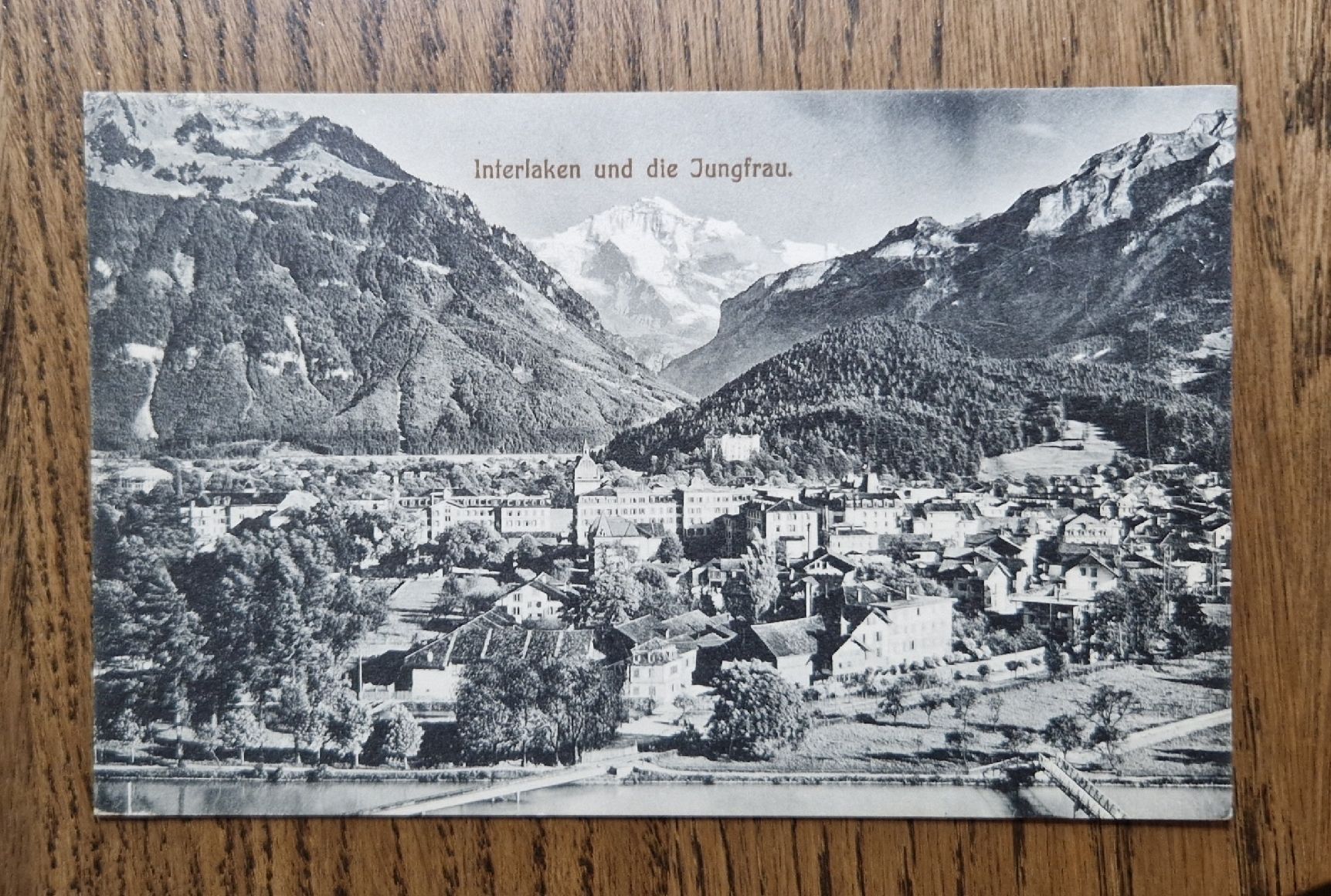 Cartoline postali: Interlaken – Usato da Ebikon venduto da Donar50