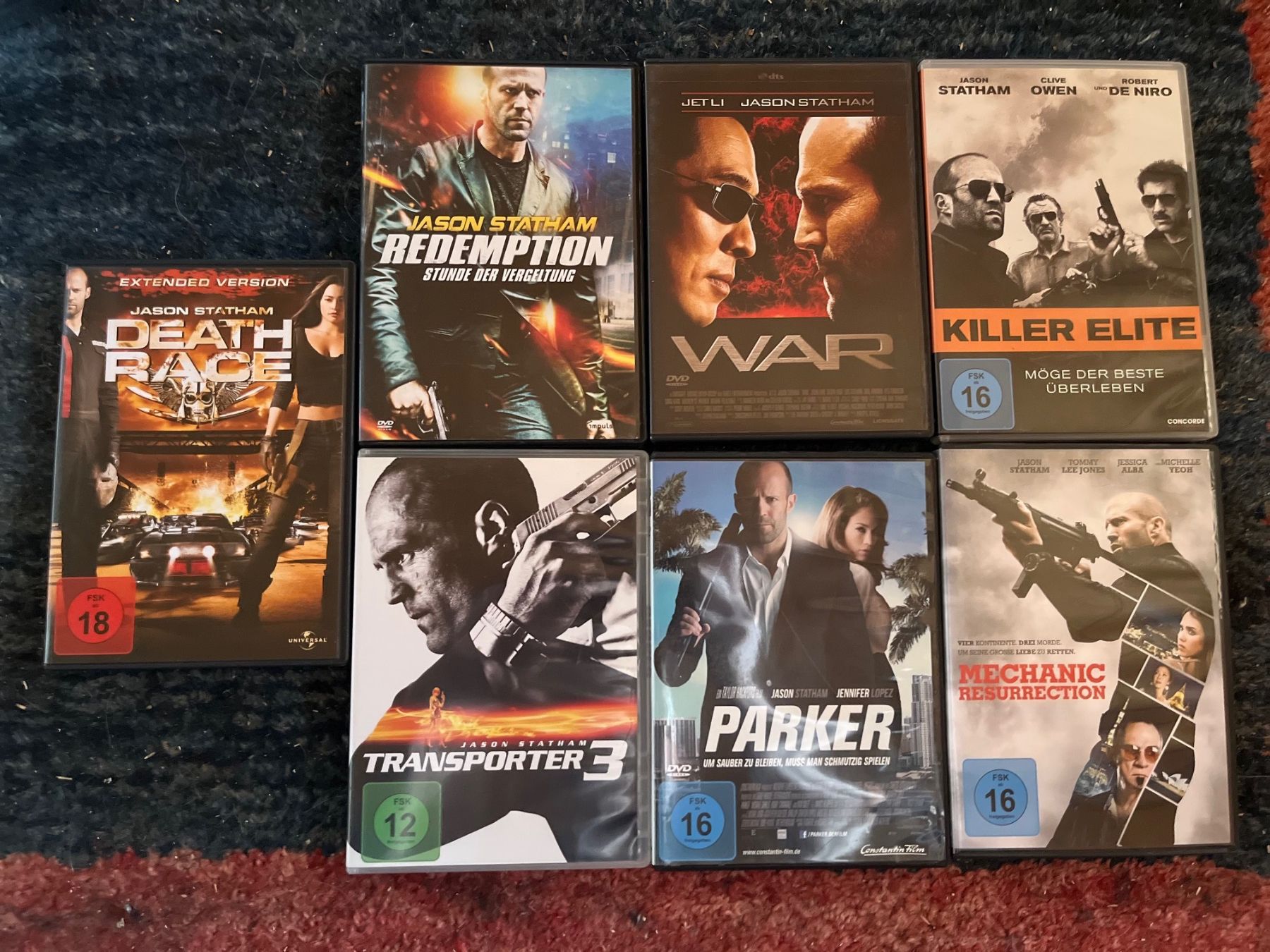Tutti i DVDs: 7 dvd jason statham, action – Usato da Emmenmatt venduto da flyrecords