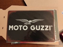 Blechschild Moto Guzzi