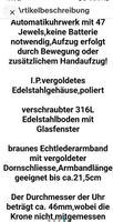 PORTAS-UHR AUTOMATIK 47 JEWELS