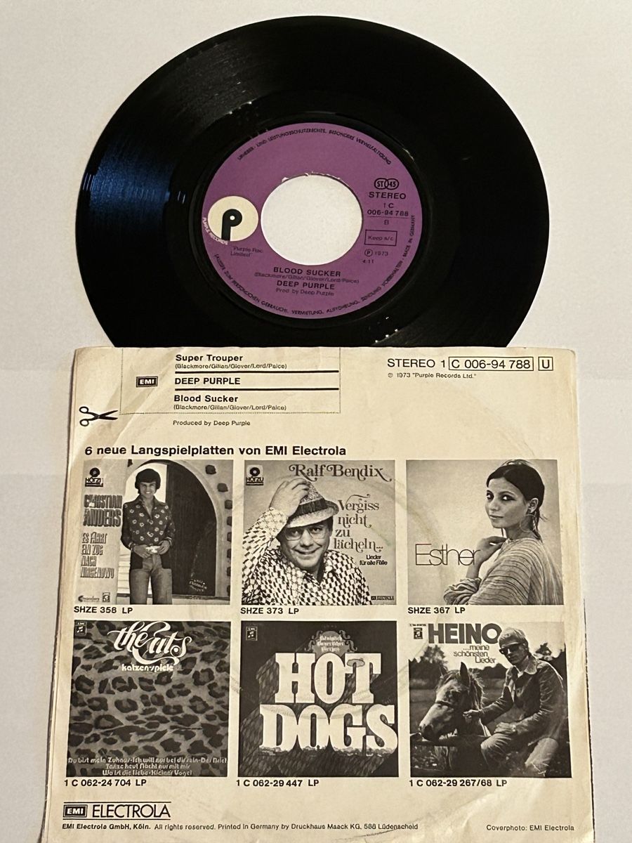 Dischi in vinile: Deep Purple. 1973. Super Trouper – Usato da Faulensee venduto da Mizuno06 2