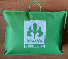 GREENLINE STEPPDECKE IRISETTE  210 x 160 cm ÜBERGANG NEUW!